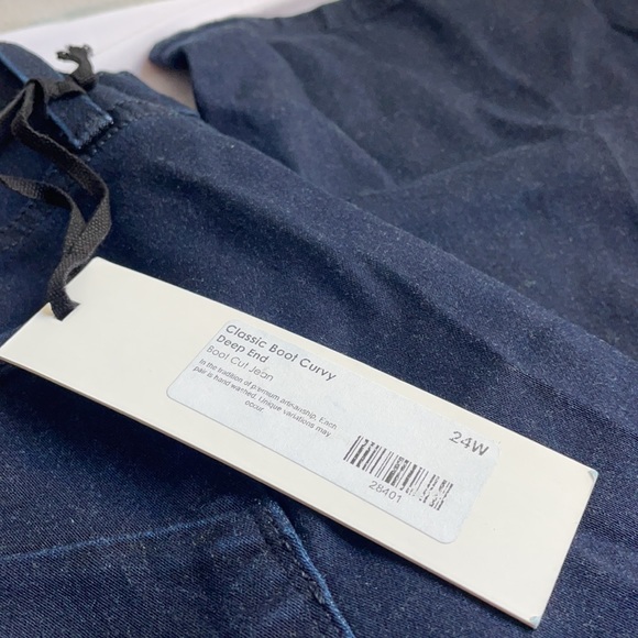 James Jean Classic Boot Curvy Deep End BootCut 24W - Picture 4 of 6